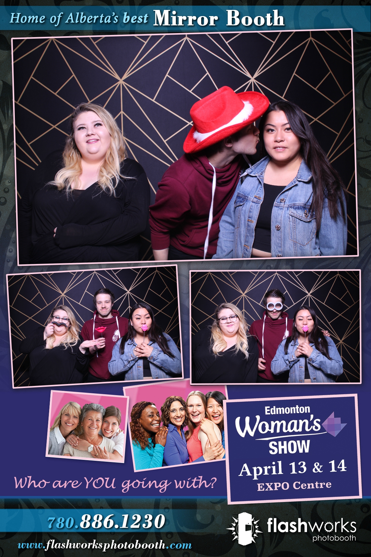 Spring Edmonton Woman's Show 2019 | View more photos from the event at gallery.flashworksphotobooth.com/u/FlashworksPhotoboothInc/Spring-Edmonton-Womans-Show-2019